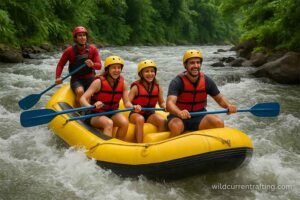 different types of rafting