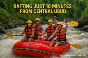 Rafting Just 10 Minutes From Central Ubud