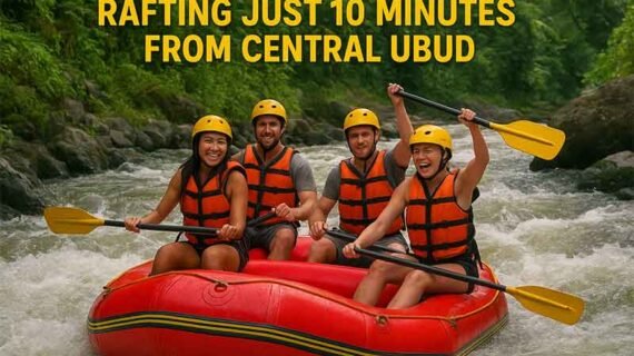 Rafting Just 10 Minutes From Central Ubud