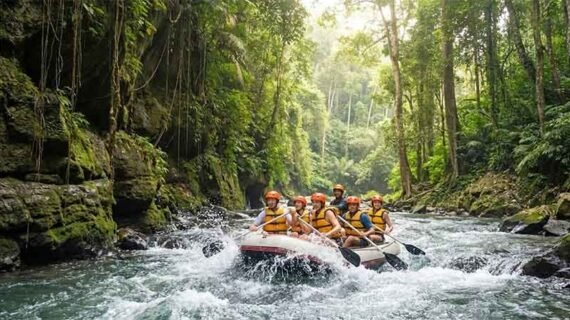 Rafting Near Monkey Forest Ubud