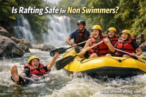Is Rafting Safe for Non Swimmers? A Complete Beginner-Friendly Guide