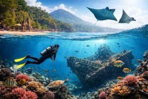 best diving spot in bali