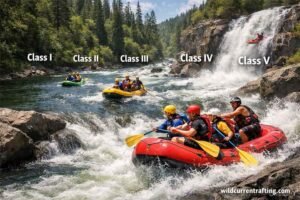 class 1 to class 5 rapids explained