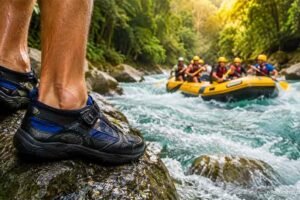 what shoes to wear white water rafting