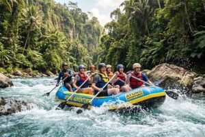What Happens During a White Water Rafting Tour